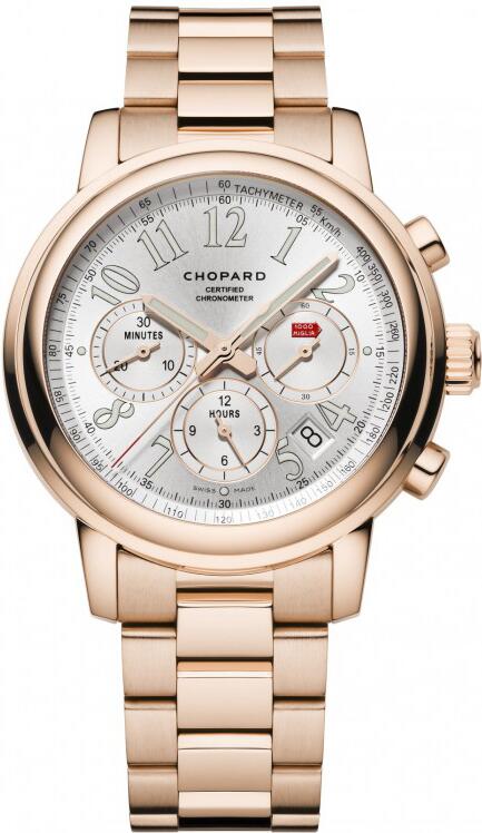 Best Chopard 151274-5001 Mille Miglia Chronograph Rose Gold Replica Watch